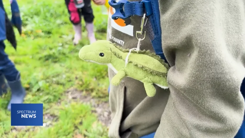 kids playing outdoors active learning program