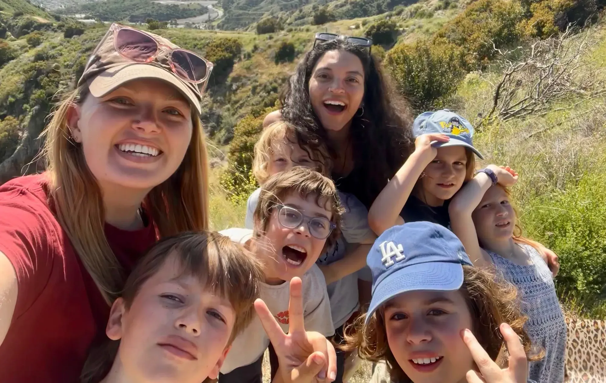 group of Hawkskids participants